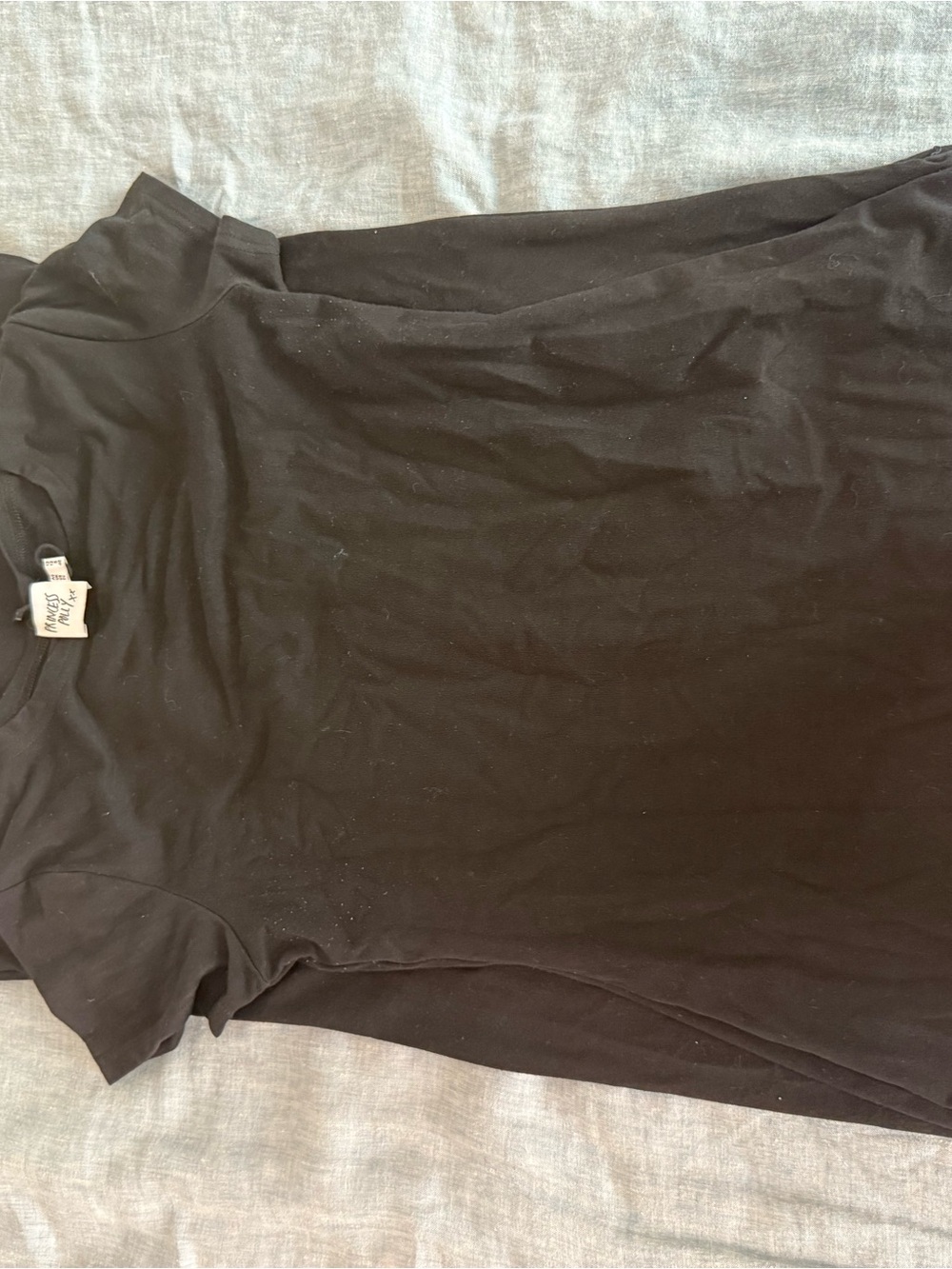 Princess Polly Black T Shirt dress